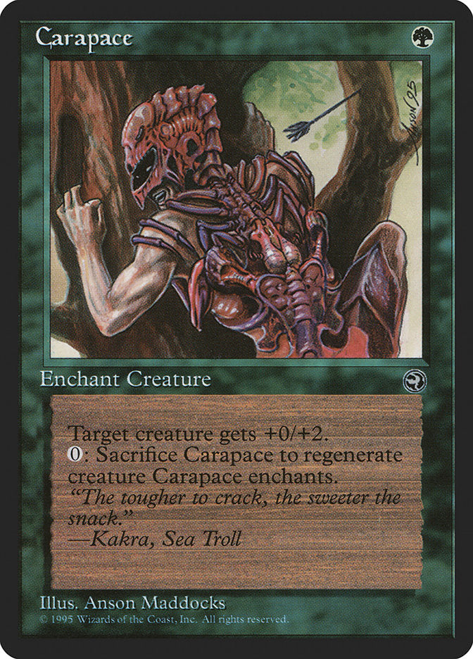 Carapace (Kakra Flavor Text) [Homelands] | L.A. Mood Comics and Games