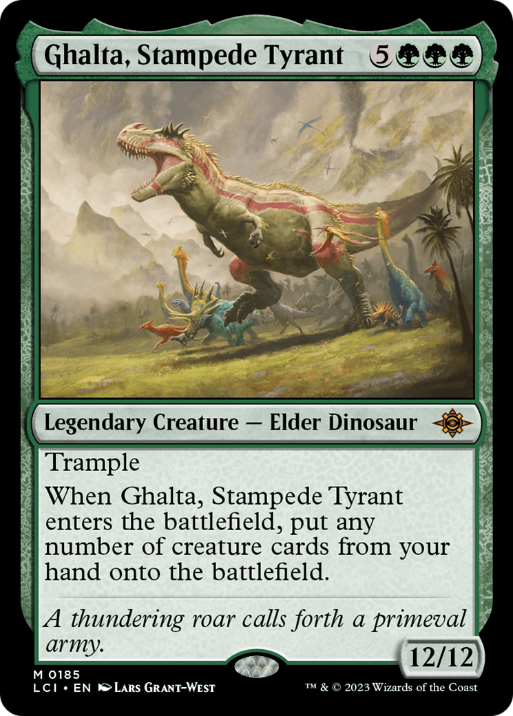 Ghalta, Stampede Tyrant [The Lost Caverns of Ixalan] | L.A. Mood Comics and Games