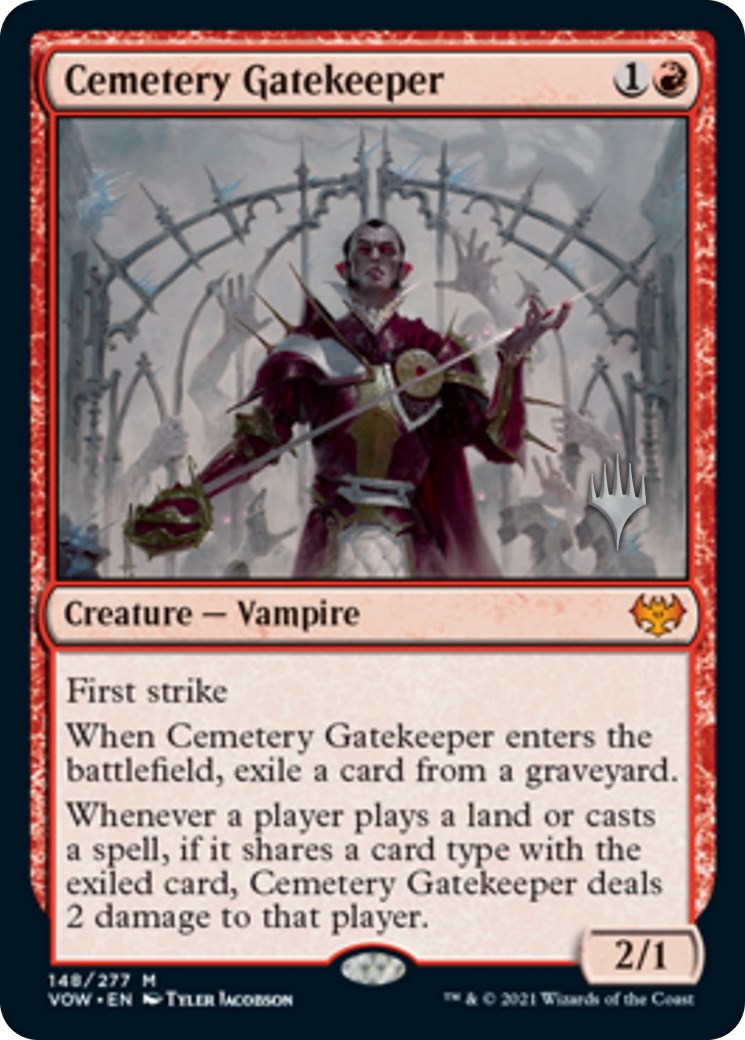 Cemetery Gatekeeper [Aetherdrift Promos] | L.A. Mood Comics and Games