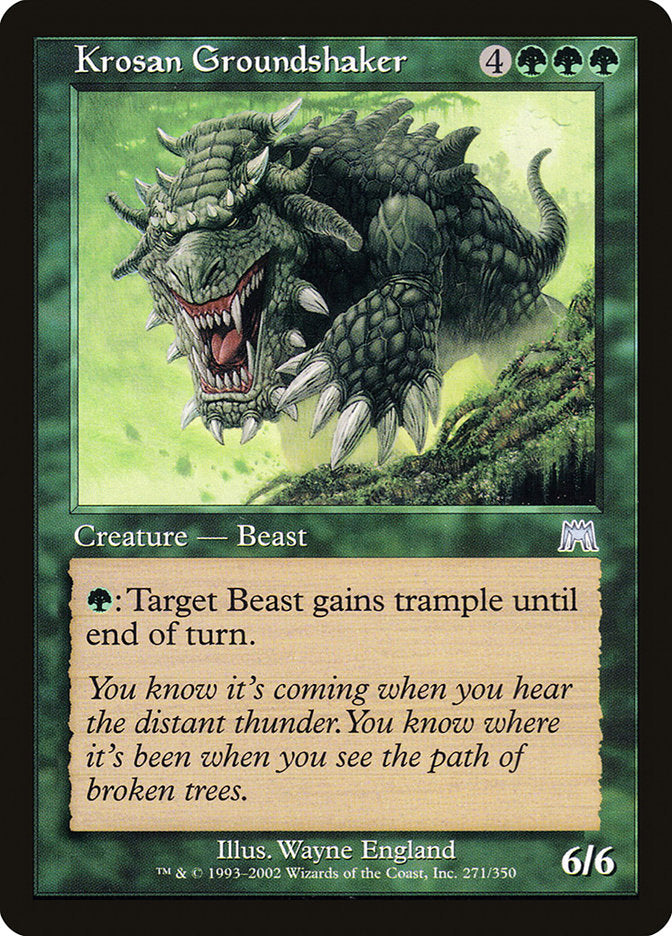 Krosan Groundshaker [Onslaught] | L.A. Mood Comics and Games