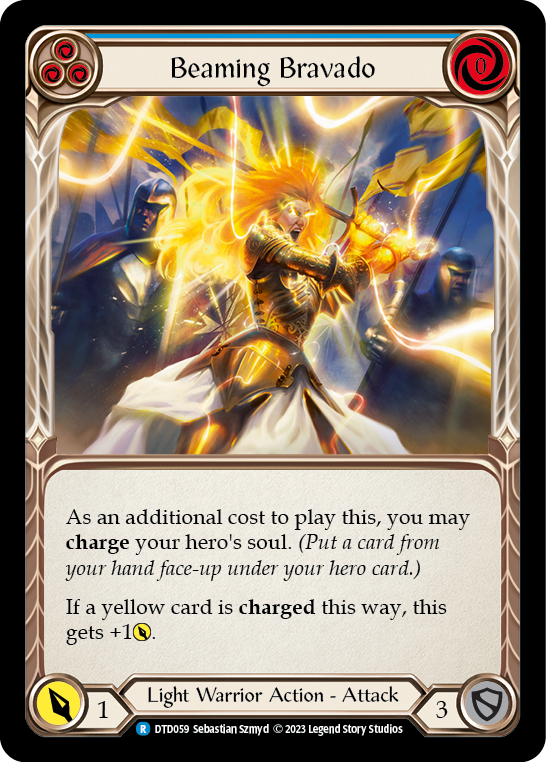 Beaming Bravado (Blue) [DTD059] (Dusk Till Dawn) | L.A. Mood Comics and Games
