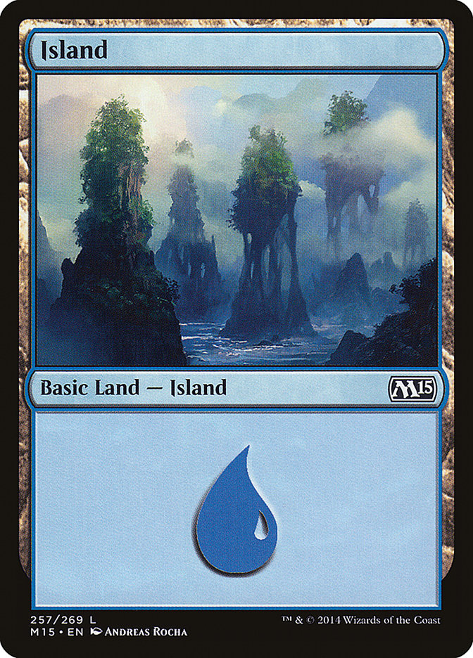 Island (257) [Magic 2015] | L.A. Mood Comics and Games