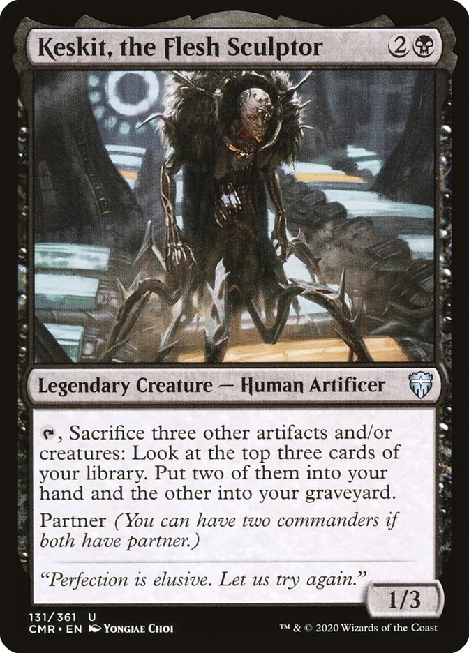 Keskit, the Flesh Sculptor [Commander Legends] | L.A. Mood Comics and Games
