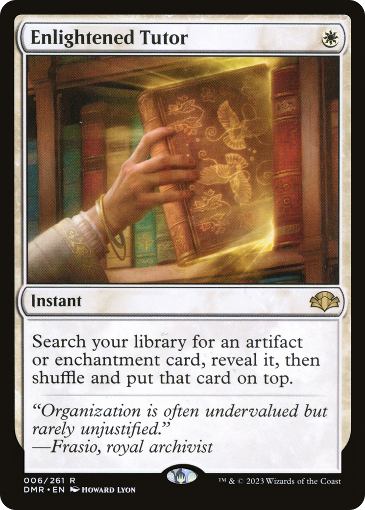 Enlightened Tutor [Dominaria Remastered] | L.A. Mood Comics and Games