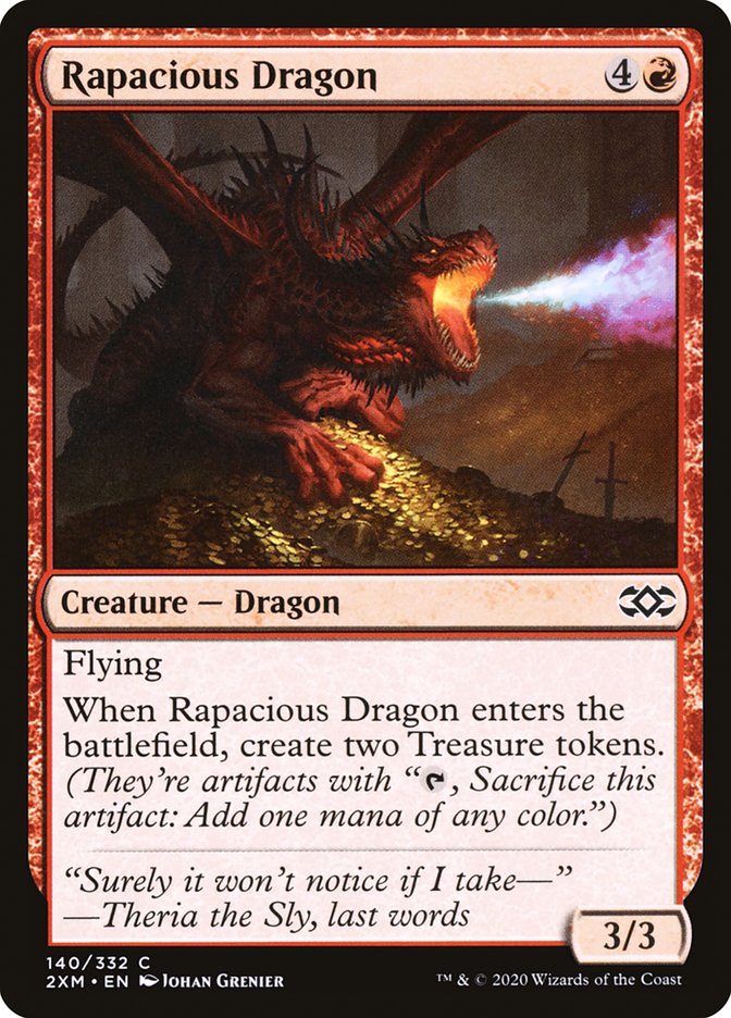 Rapacious Dragon [Double Masters] | L.A. Mood Comics and Games