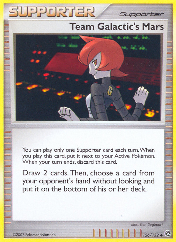 Team Galactic's Mars (126/132) [Diamond & Pearl: Secret Wonders] | L.A. Mood Comics and Games