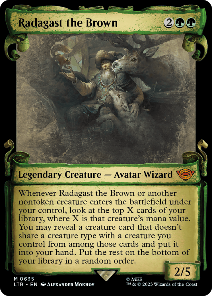Radagast the Brown [The Lord of the Rings: Tales of Middle-Earth Showcase Scrolls] | L.A. Mood Comics and Games