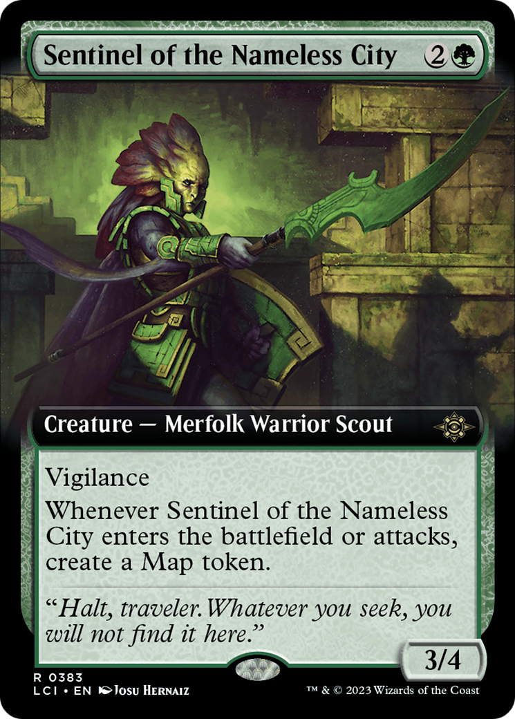 Sentinel of the Nameless City (Extended Art) [The Lost Caverns of Ixalan] | L.A. Mood Comics and Games