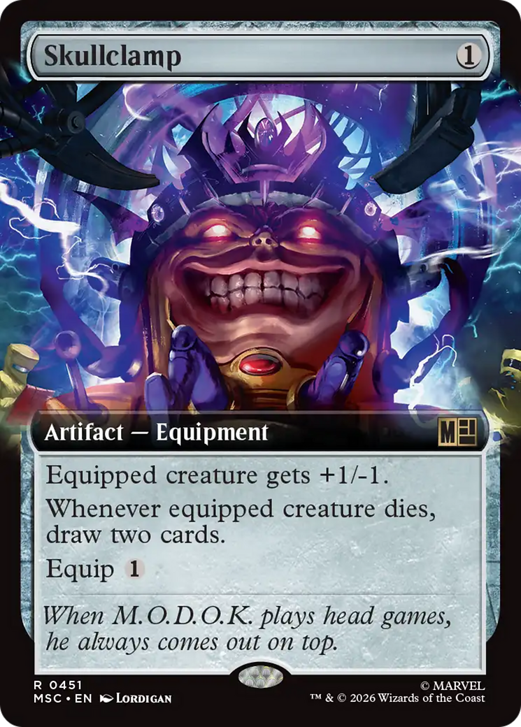 Skullclamp (Extended Art) [Marvel Super Heroes Commander] | L.A. Mood Comics and Games