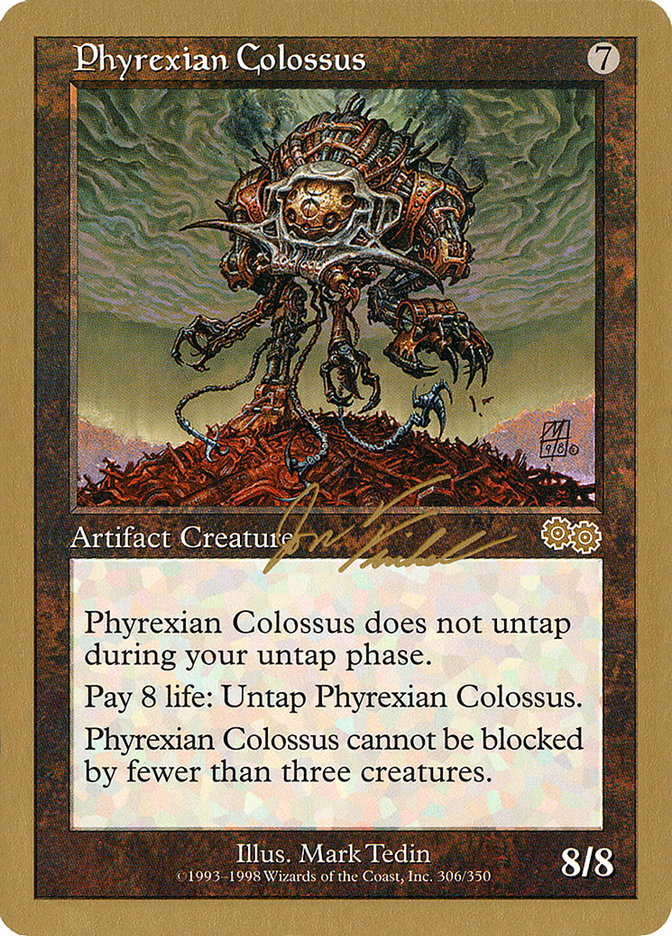 Phyrexian Colossus (Jon Finkel) [World Championship Decks 2000] | L.A. Mood Comics and Games