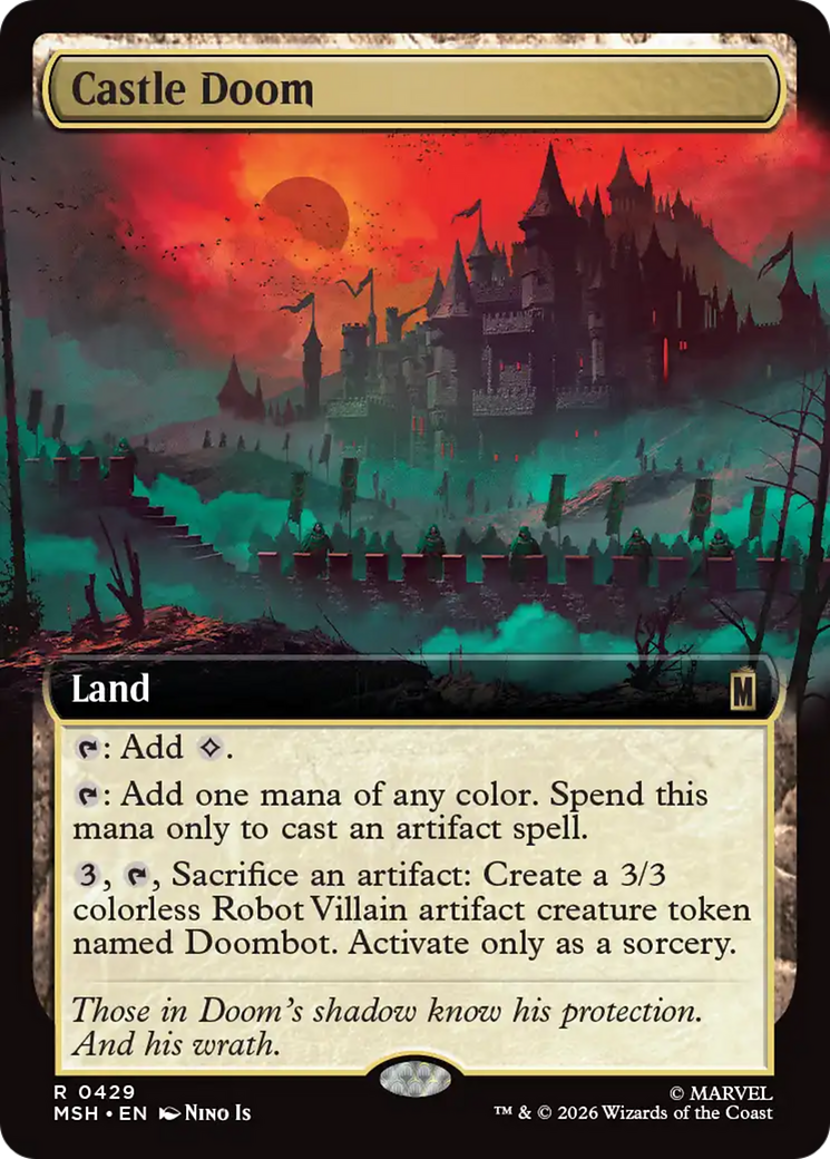 Castle Doom (Extended Art) [Marvel Super Heroes] | L.A. Mood Comics and Games