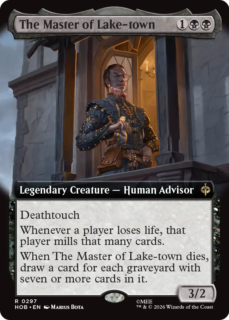 The Master of Lake-town (Extended Art) [The Hobbit] | L.A. Mood Comics and Games