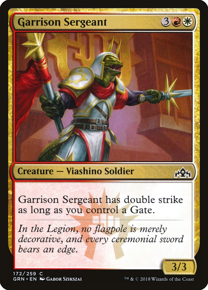 Garrison Sergeant [Guilds of Ravnica] | L.A. Mood Comics and Games
