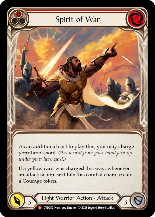 Spirit of War [DTD052] (Dusk Till Dawn) | L.A. Mood Comics and Games