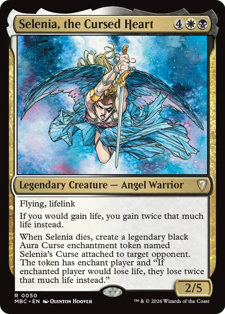 Selenia, the Cursed Heart [Mystery Booster: Commander Edition] | L.A. Mood Comics and Games