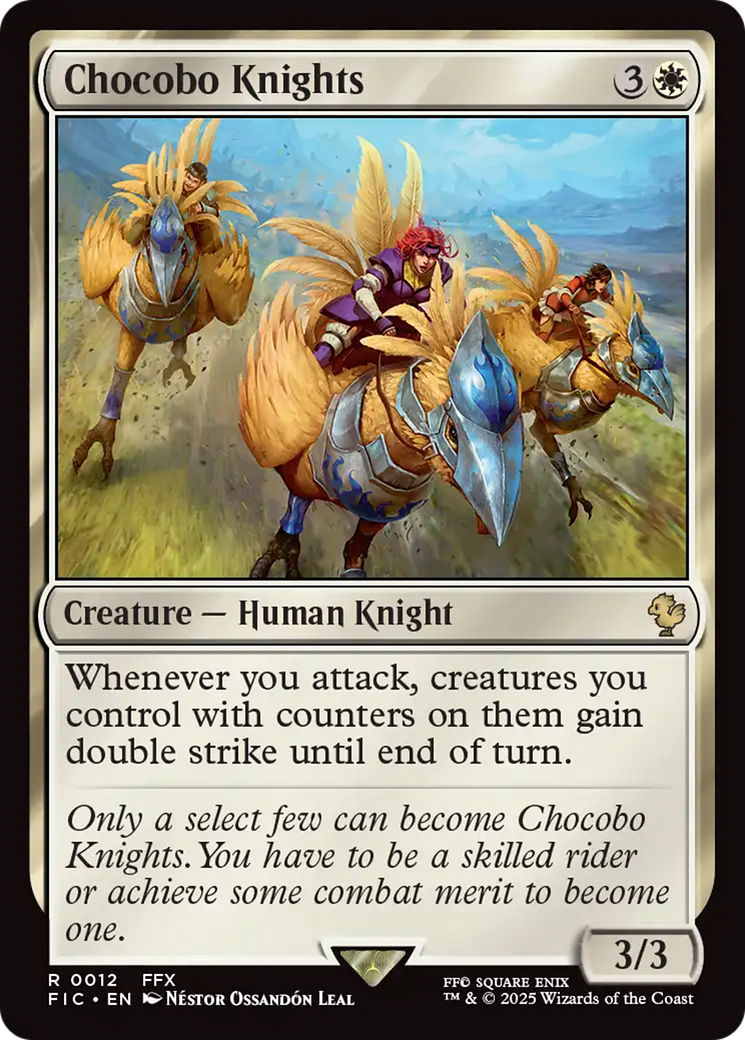 Chocobo Knights [FINAL FANTASY Commander] | L.A. Mood Comics and Games