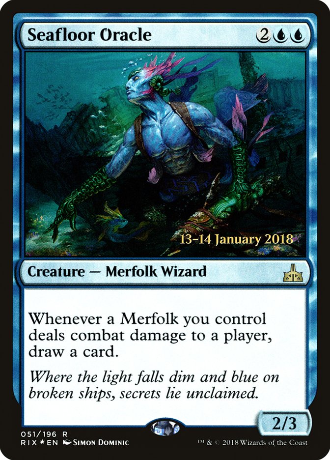 Seafloor Oracle [Rivals of Ixalan Prerelease Promos] | L.A. Mood Comics and Games