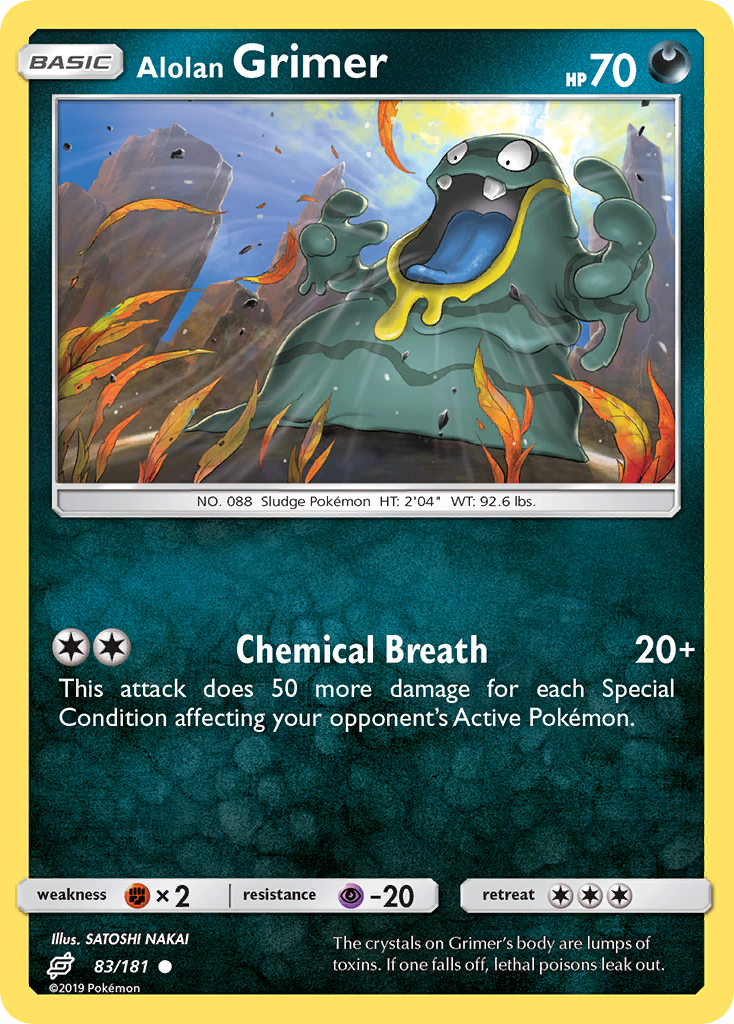 Alolan Grimer (83/181) [Sun & Moon: Team Up] | L.A. Mood Comics and Games