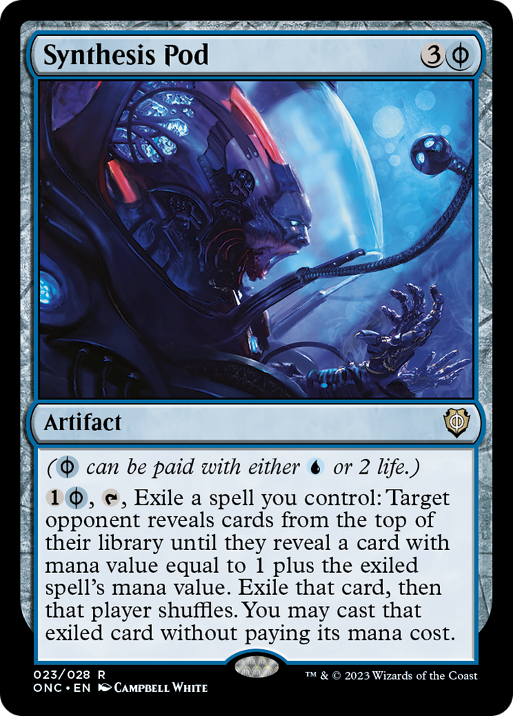 Synthesis Pod [Phyrexia: All Will Be One Commander] | L.A. Mood Comics and Games