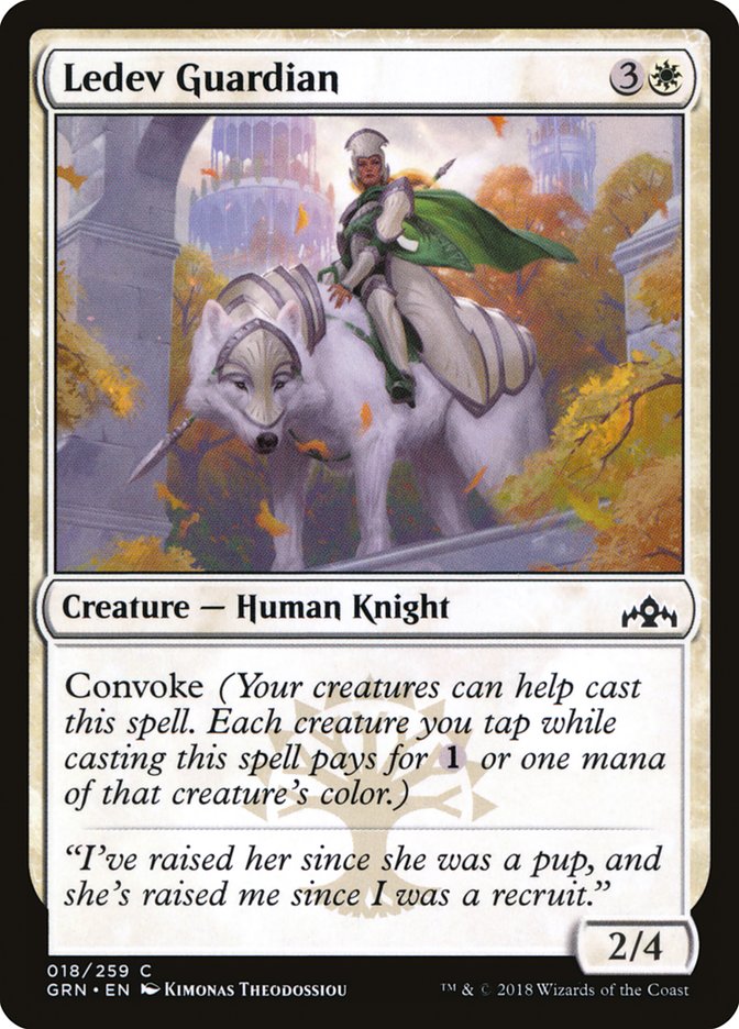 Ledev Guardian [Guilds of Ravnica] | L.A. Mood Comics and Games