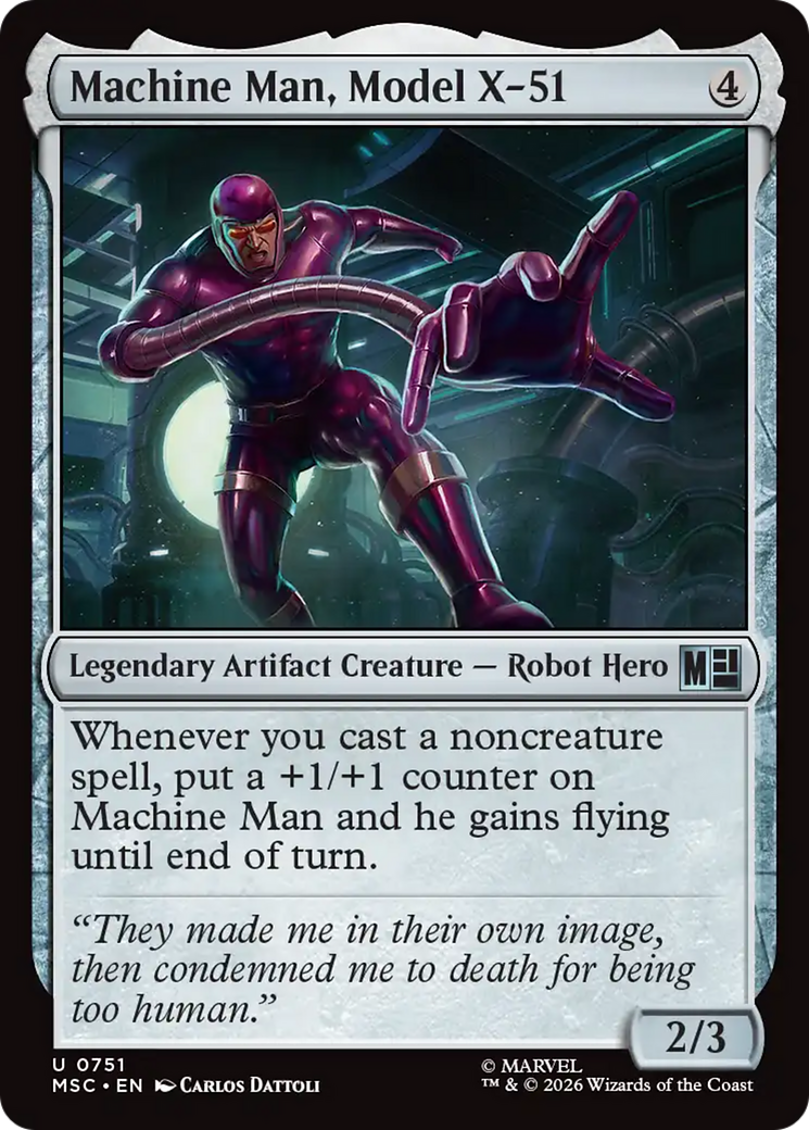 Machine Man, Model X-51 [Marvel Super Heroes Commander] | L.A. Mood Comics and Games