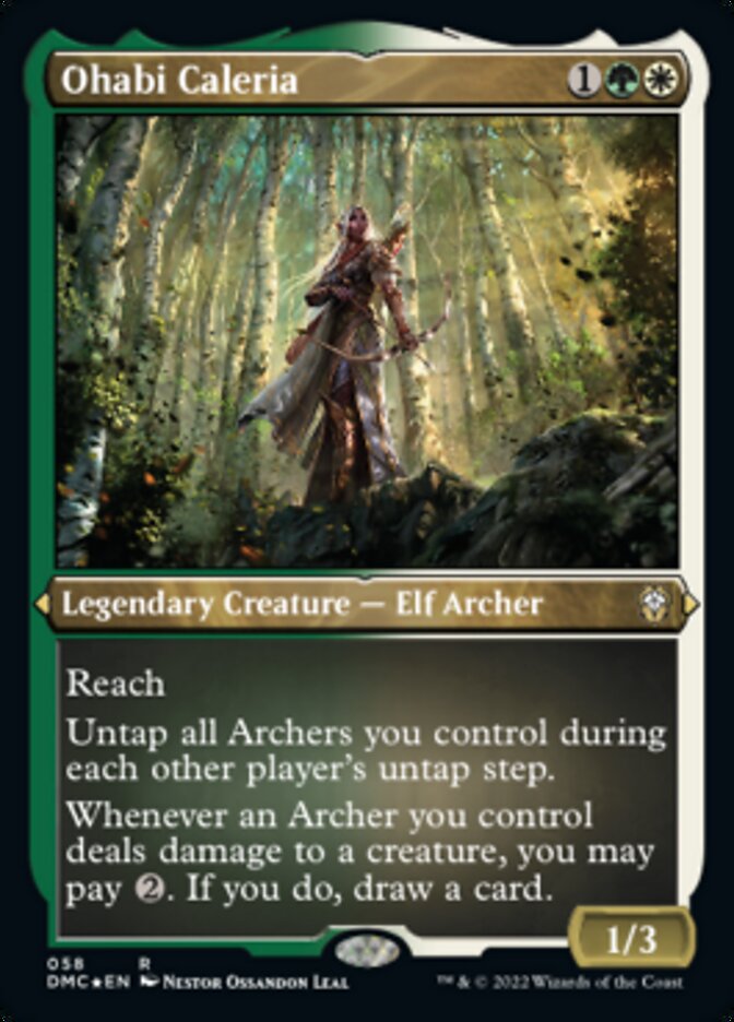 Ohabi Caleria (Foil Etched) [Dominaria United Commander] | L.A. Mood Comics and Games