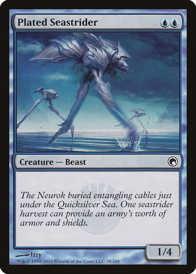 Plated Seastrider [Scars of Mirrodin] | L.A. Mood Comics and Games