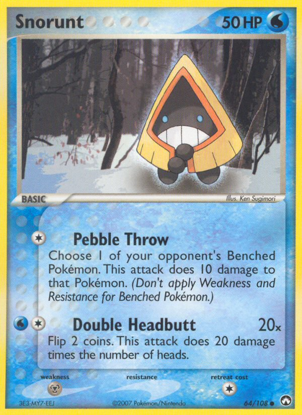 Snorunt (64/108) [EX: Power Keepers] | L.A. Mood Comics and Games