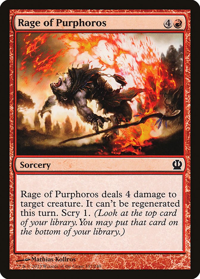 Rage of Purphoros [Theros] | L.A. Mood Comics and Games