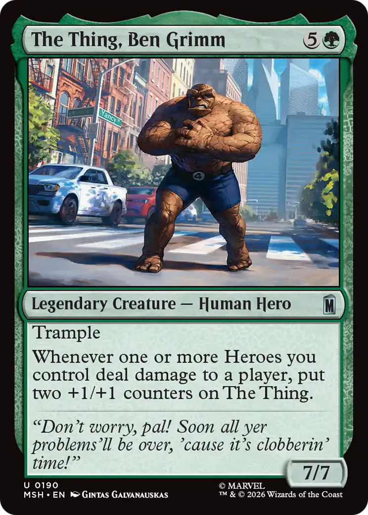The Thing, Ben Grimm [Marvel Super Heroes] | L.A. Mood Comics and Games