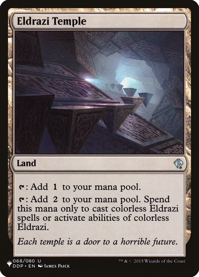 Eldrazi Temple [The List] | L.A. Mood Comics and Games