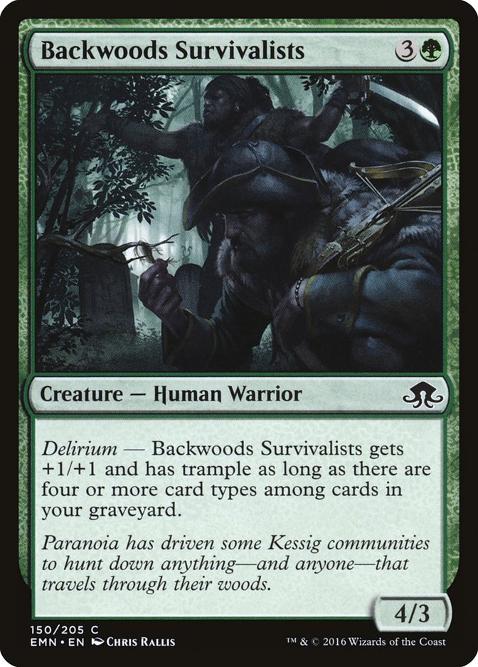 Backwoods Survivalists [Eldritch Moon] | L.A. Mood Comics and Games