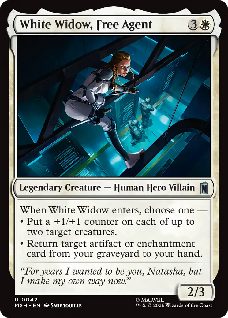 White Widow, Free Agent [Marvel Super Heroes] | L.A. Mood Comics and Games