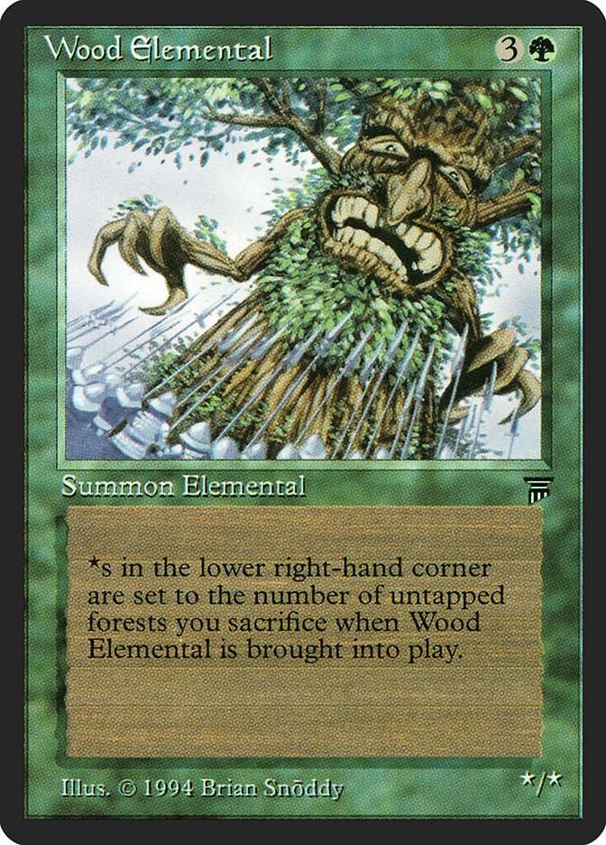 Wood Elemental [Legends] | L.A. Mood Comics and Games