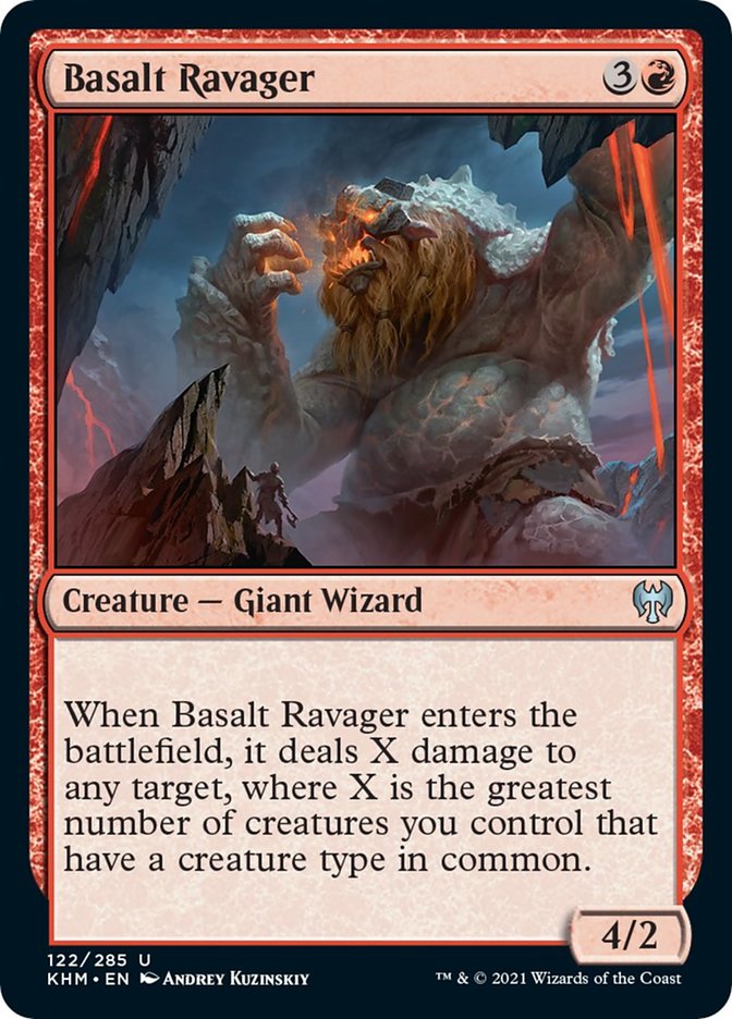Basalt Ravager [Kaldheim] | L.A. Mood Comics and Games
