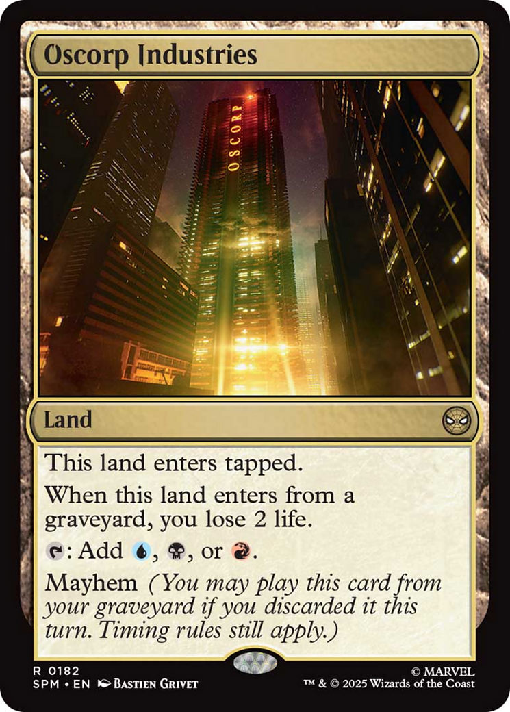 Oscorp Industries [Marvel's Spider-Man] | L.A. Mood Comics and Games