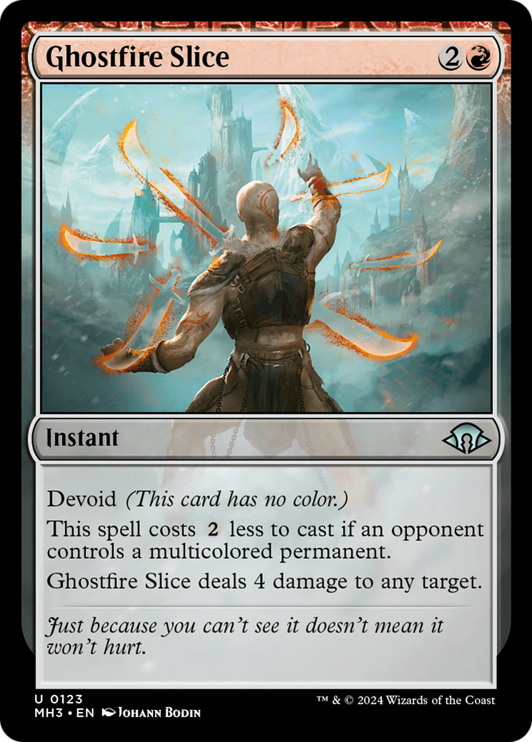 Ghostfire Slice [Modern Horizons 3] | L.A. Mood Comics and Games