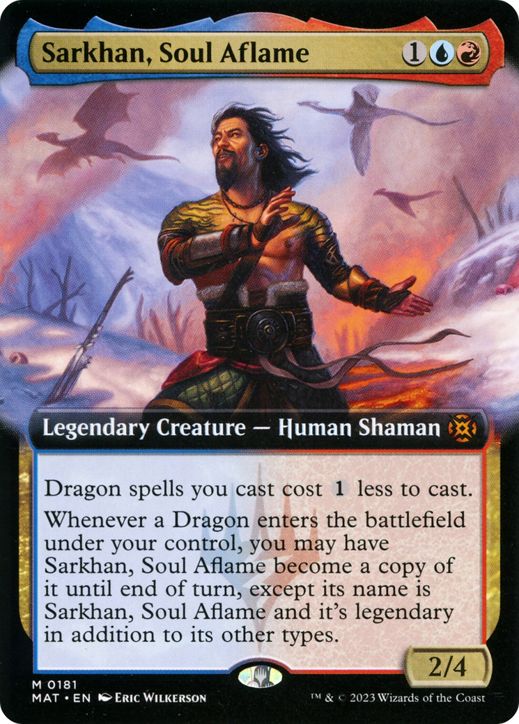 Sarkhan, Soul Aflame (Extended Art) [March of the Machine: The Aftermath] | L.A. Mood Comics and Games