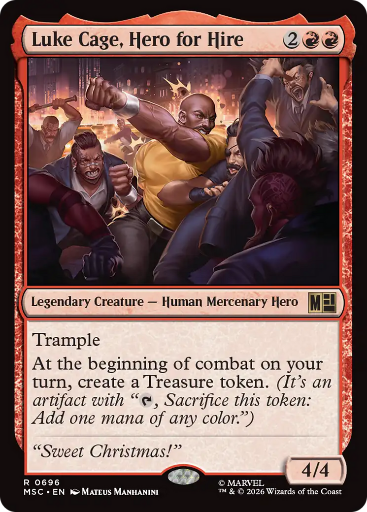 Luke Cage, Hero for Hire [Marvel Super Heroes Commander] | L.A. Mood Comics and Games