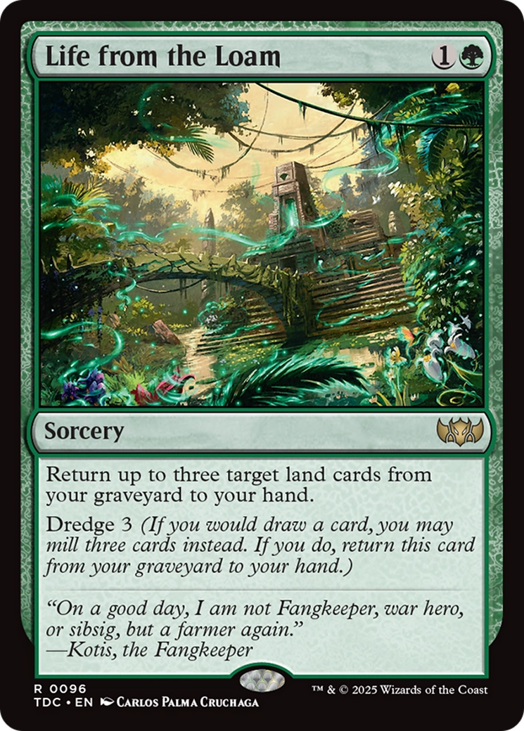 Life from the Loam [Tarkir: Dragonstorm Commander] | L.A. Mood Comics and Games