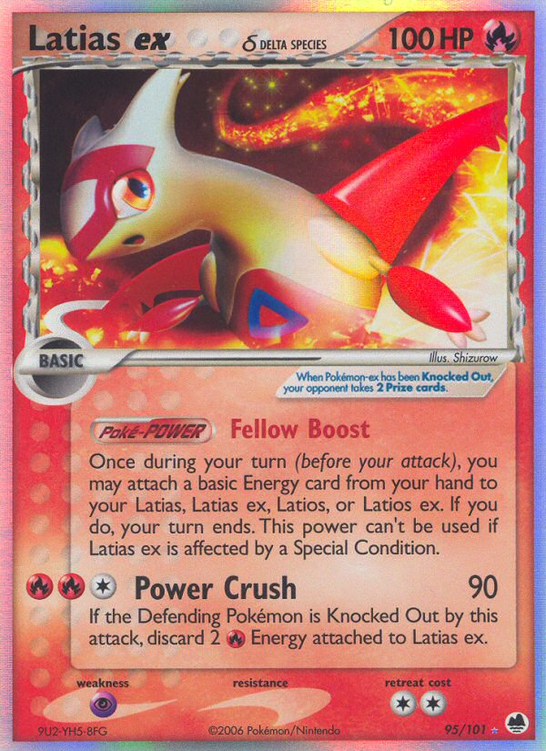 Latias ex (95/101) (Delta Species) [EX: Dragon Frontiers] | L.A. Mood Comics and Games