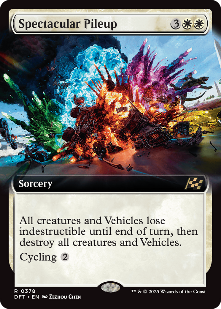 Spectacular Pileup (Extended Art) [Aetherdrift] | L.A. Mood Comics and Games