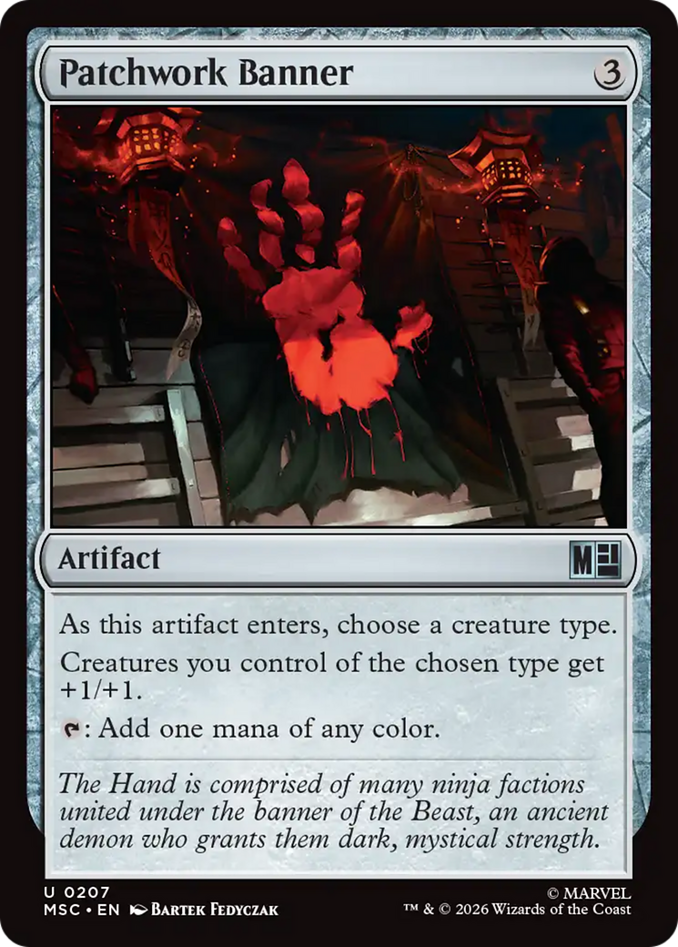 Patchwork Banner (Surge Foil) [Marvel Super Heroes Commander] | L.A. Mood Comics and Games