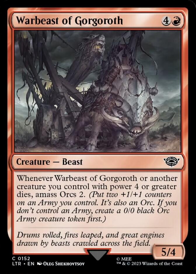 Warbeast of Gorgoroth [The Lord of the Rings: Tales of Middle-Earth] | L.A. Mood Comics and Games