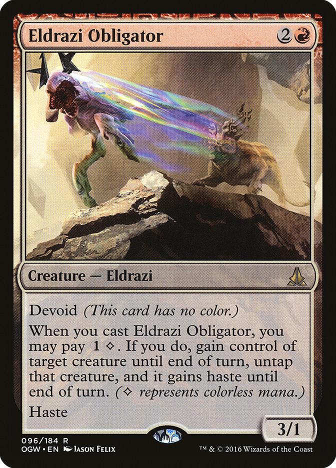 Eldrazi Obligator [Oath of the Gatewatch] | L.A. Mood Comics and Games