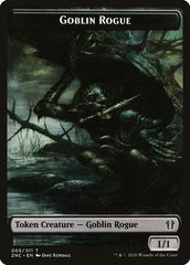 Faerie Rogue // Goblin Rogue Double-Sided Token [Zendikar Rising Commander Tokens] | L.A. Mood Comics and Games