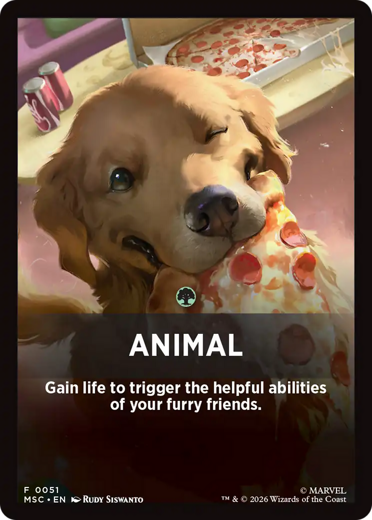 Animal Theme Card [Marvel Super Heroes Commander] | L.A. Mood Comics and Games