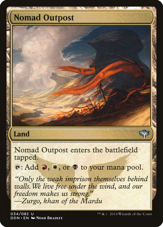 Nomad Outpost [Duel Decks: Speed vs. Cunning] | L.A. Mood Comics and Games