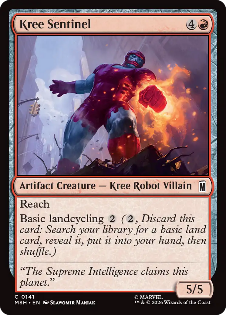 Kree Sentinel [Marvel Super Heroes] | L.A. Mood Comics and Games