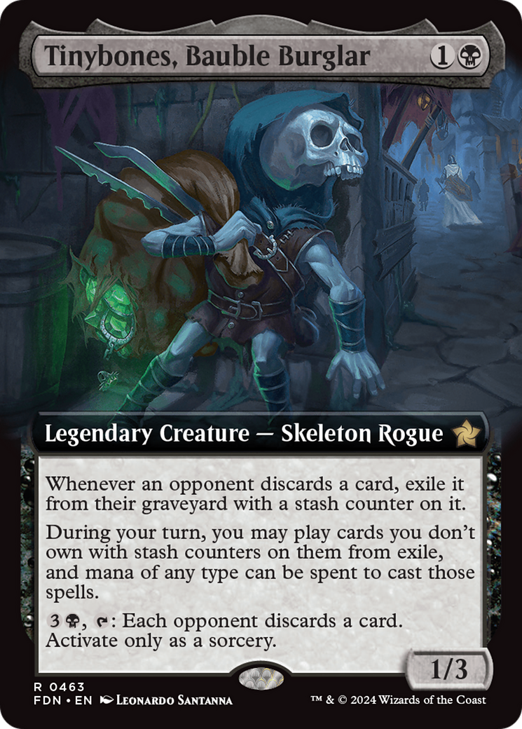 Tinybones, Bauble Burglar (Extended Art) [Foundations] | L.A. Mood Comics and Games
